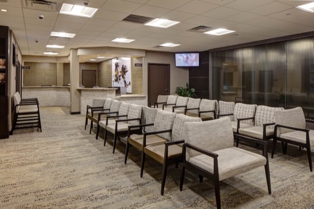University Pain & Spine Center in Healthcare, interior design by INSABELLADESIGN, serving Fair Haven