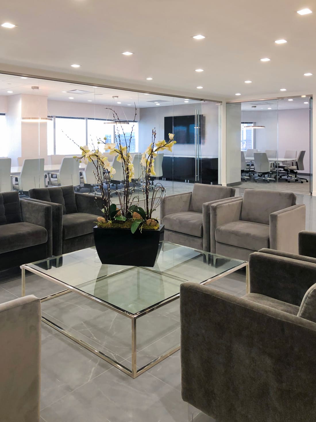 WPOF Law Firm in Professional, interior design by INSABELLADESIGN, serving West Windsor